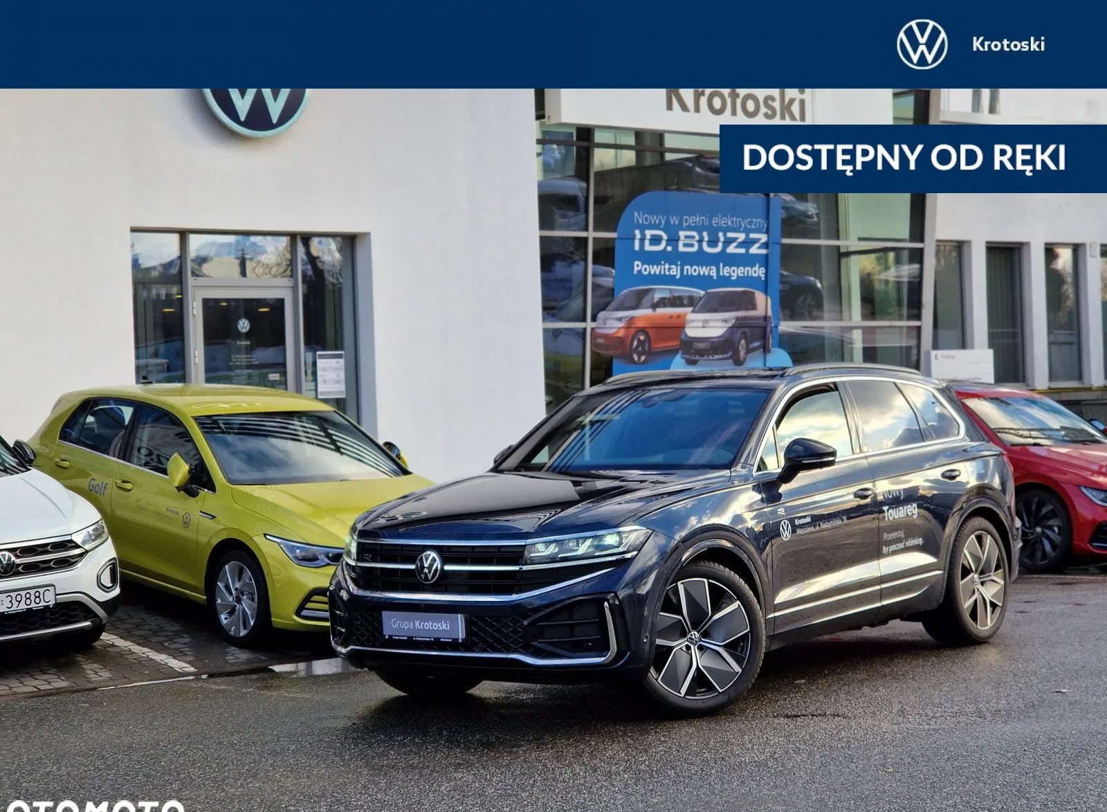 samochody osobowe Volkswagen Touareg cena 425900 przebieg: 500, rok produkcji 2023 z Warszawa